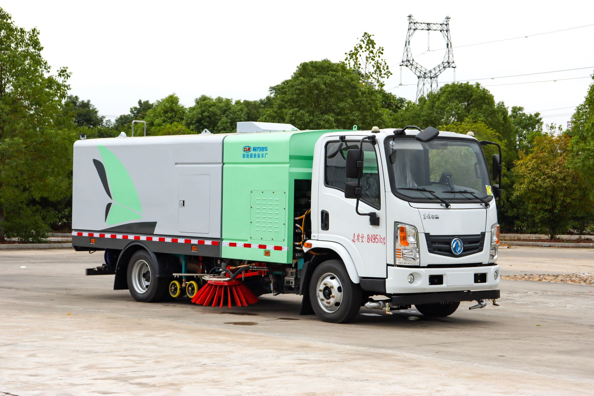 東風(fēng)華神10方純電動(dòng)高端多功能洗掃車